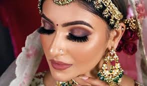 Modern bridal makeup with soft glam look
