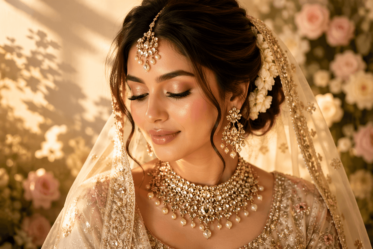 Bridal makeup trends 2026 natural glowing bride soft glam look